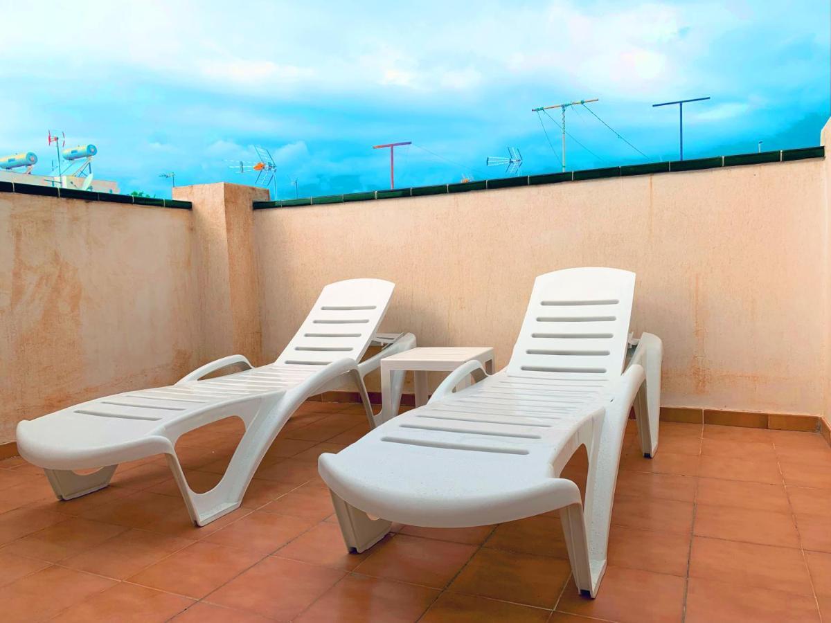 Studio Nerja Center H Terrace Exterior foto
